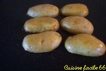 Filet de daurade et pommes de terre au paprika  la plancha
